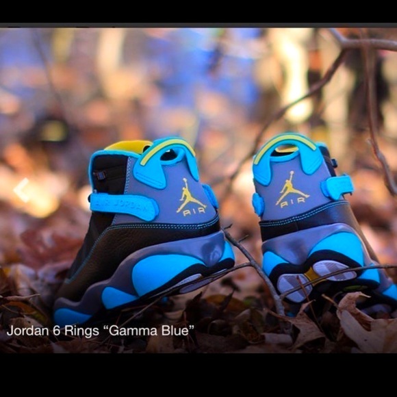 Jordan 6 Rings | “GAMMA BLUE” | NWB | HTF - Picture 1 of 10
